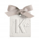 Décor parfumé lettre K - Voile de Lin