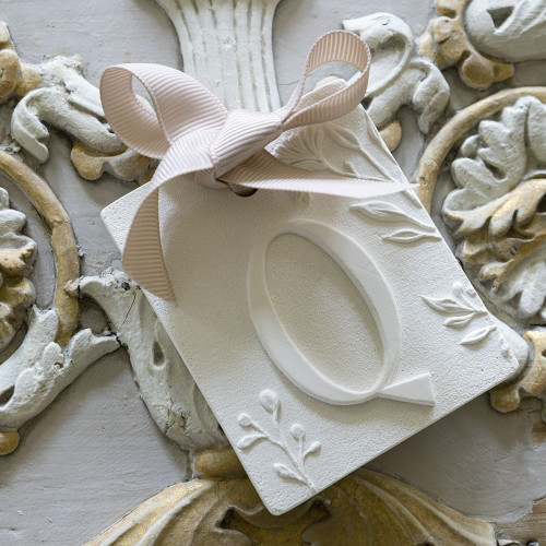 Lettera Q profumata - Voile de Lin