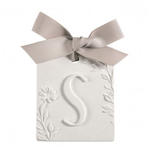Scented letter S decoration - Voile de Lin