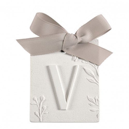 Decoração perfumada letra V - Voile de Lin