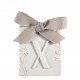 Decoração perfumada letra X - Véu de Linho