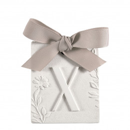 Scented letter X decor - Voile de Lin
