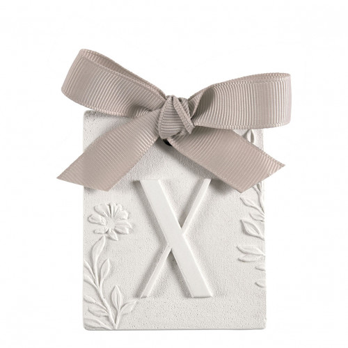 Scented letter X decor - Voile de Lin