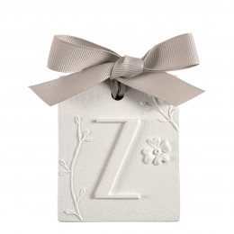 Decoração perfumada letra Z - Voile de Lin (Véu de Linho)