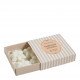 Boîte de 4 décors fondants Jasmin en cire parfumée - Sublime Jasmin