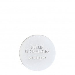 Testeur décor rond en plâtre parfumé -  Fleur d'Oranger