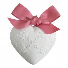 Decoração perfumada Coração bordado - Marquise