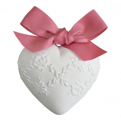 Decoração perfumada Coração bordado - Marquise