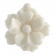 Conjunto de 3 decorações fundentes em cera perfumada - Flor de Laranjeira