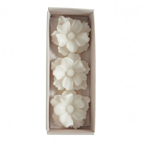 Set of 3 scented wax melts - Fleur d'Oranger