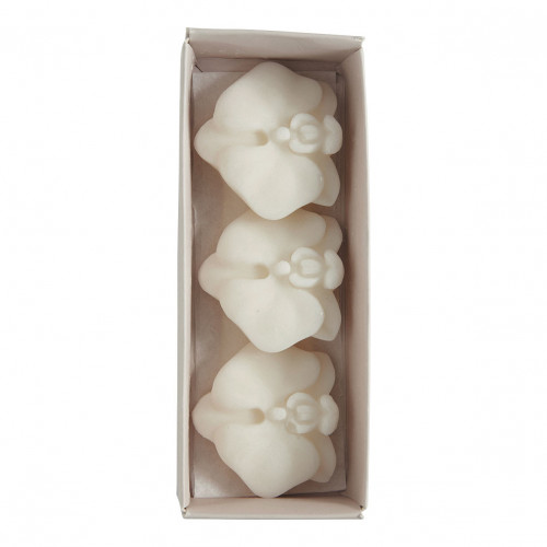 Estuche de 3 decoraciones de cera perfumada fundente - Fleur de Thé