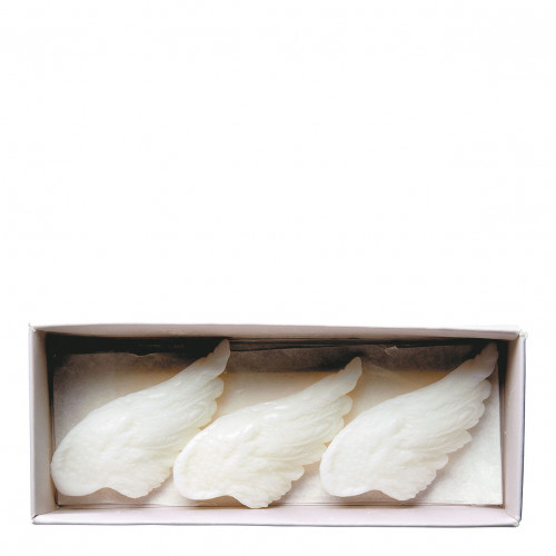 Cofanetto di 3 decorazioni fondenti in cera profumata - Vanille Dorée