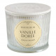 Bougie parfumée Les Intemporelles 400 g - Vanille Dorée