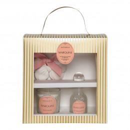 Les Intemporelles Discovery Set with Diffuser, Candle, and Scented Decoration - Marquise