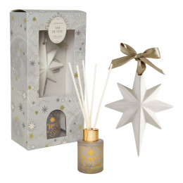 Conjunto de difusor de perfume ambiente e decoração perfumada Fête Céleste - Thé de Fête