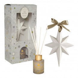 Conjunto de difusor de perfume ambiente e decoração perfumada Fête Céleste - Thé de Fête