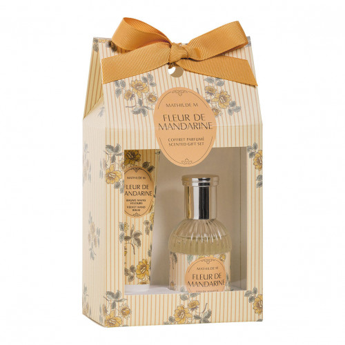 Set profumato acqua di toilette e balsamo mani Velours - Fleur de Mandarine