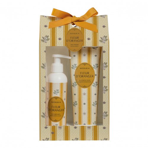 Conjunto perfumado leite corporal e gel de banho - Flor de Laranjeira