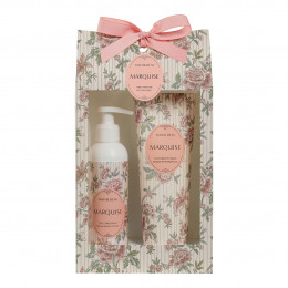 Conjunto perfumado leite corporal e gel de banho - Marquise