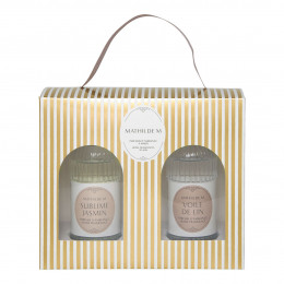Cofanetto Mix & Match di profumi per ambiente 100 ml Les Intemporelles - Sublime Jasmin e Voile de Lin