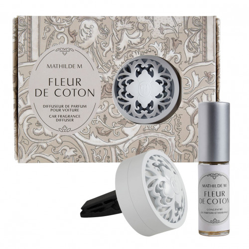 Car fragrance diffuser - Fleur de Coton