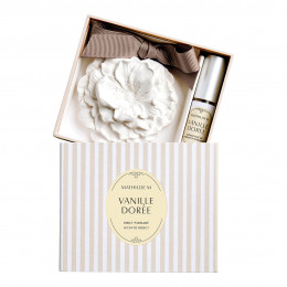 Decoração perfumada e concentrado de perfume Os Intemporais - Baunilha Dourada