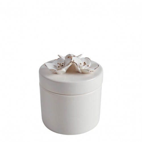 Contenitore per cotone Amour de Fleurs in ceramica