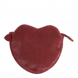 Pochette Cuore Velluto - Rosa