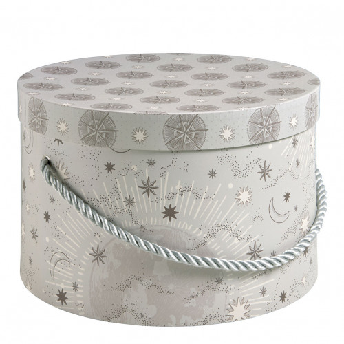 Set de 3 cajas de almacenamiento Fiesta Celeste