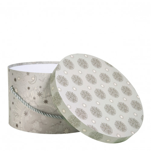 Set de 3 cajas de almacenamiento Fiesta Celeste