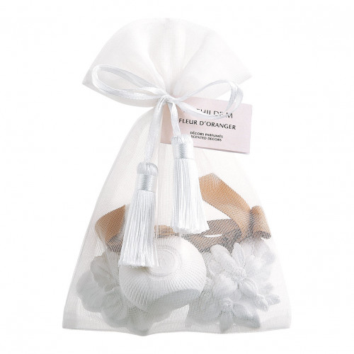 Pochon de 3 décors parfumés - Fleur d'Oranger Pochon de 3 décors parfumés - Fleur d'Oranger