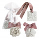 Bolsinha com 3 decorações perfumadas - Flor de Chá
