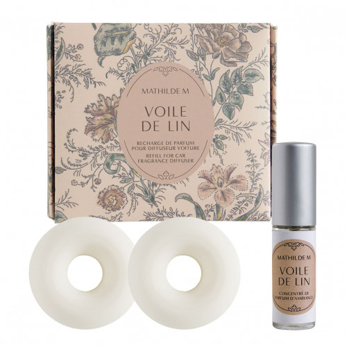 Car diffuser fragrance refill - Voile de Lin