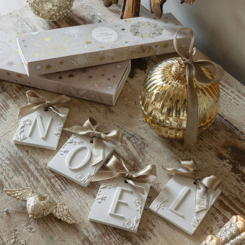 Scented Christmas Letters Gift Set Fête Céleste - Nuit d'Ambre