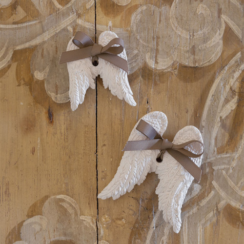Decoración perfumada Alas de Ángel - Modelo grande - Vanille Dorée