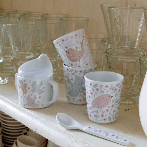 Set of 3 Amour d'Oiseau Glasses