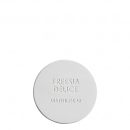 Probador decorativo redondo de yeso perfumado - Freesia Délice