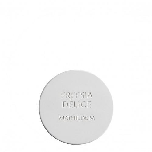 Testador decoração redonda em gesso perfumado - Freesia Délice