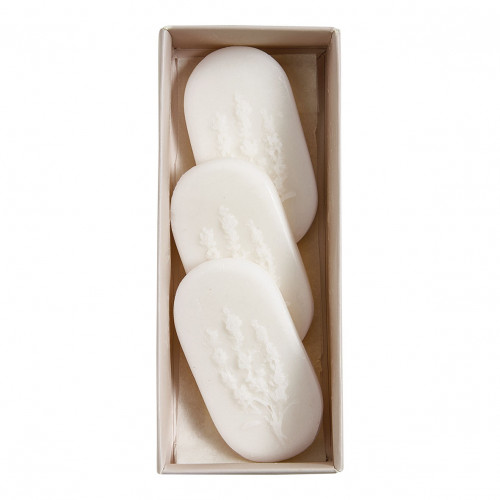 Coffret de 3 décors fondants en cire parfumée - Belle Lavande Coffret de 3 décors fondants en cire parfumée - Belle Lavande