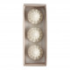 Caixa de 3 decorações de cera perfumada - Frutos Silvestres