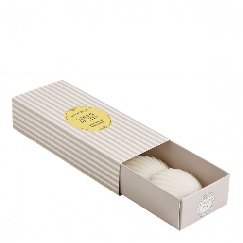 Cofanetto di 3 decorazioni fondenti in cera profumata - Soleil Pastel