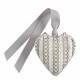 Heart Box and Scented Decoration - Fleur de Coton