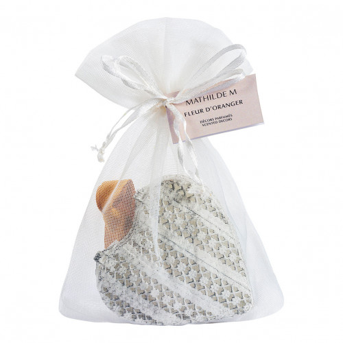 Boîte Cœur et décor parfumé - Fleur d'Oranger Boîte Cœur et décor parfumé - Fleur d'Oranger