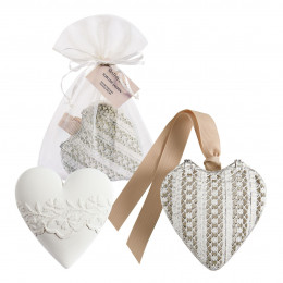 Scatola Cuore e decorazione profumata - Sublime Jasmin