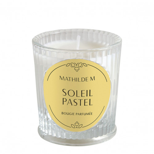 Bougie parfumée Les Intemporelles 65 g - Soleil Pastel
