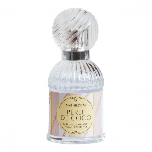 Cabas cofre perfume de ambiente 30 ml y decoraciones perfumadas Bain de Soleil - Perle de Coco