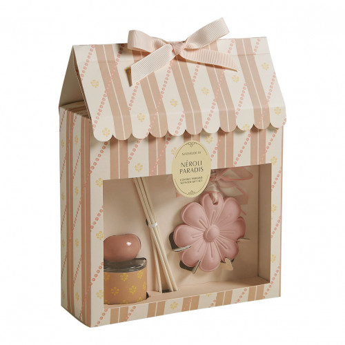 Set difusor de fragancia ambiental 40 ml y decoración Bain de Soleil - Néroli Paradis