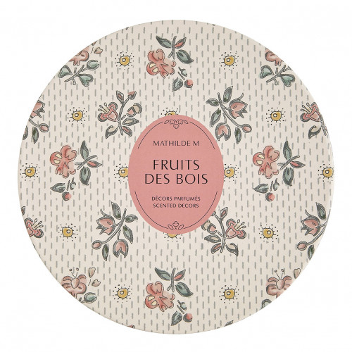 Set of 5 scented decorations - Fruits des Bois
