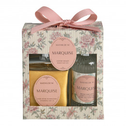 Estuche perfumado con aceite seco y bruma para cuerpo y cabello - Marquise