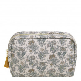 Rectangular Voile de Lin toiletry case